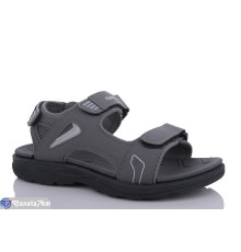 Сандалі дитячі на літо (8 пар р.36-41) сірий  "Normashoes"