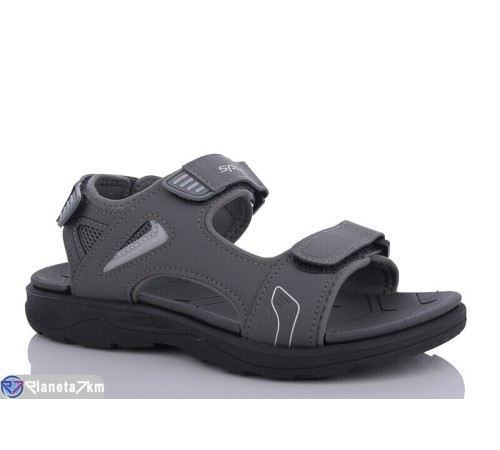 Сандалі дитячі на літо (8 пар р.36-41) сірий "Normashoes" Сандалі дитячі на літо (8 пар р.36-41) сірий "Normashoes"