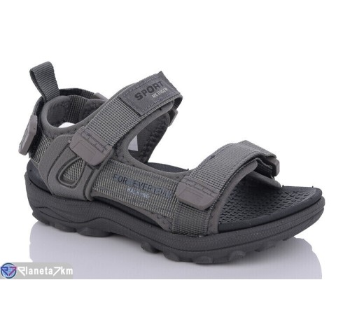 Сандалі дитячі на літо (8 пар р.26-31) сірий "Normashoes" Сандалі дитячі на літо (8 пар р.26-31) сірий "Normashoes"