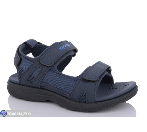 Сандалі дитячі на літо (8 пар р.31-36) синій "Normashoes" Сандалі дитячі на літо (8 пар р.31-36) синій "Normashoes"