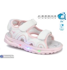 Дитячі босоніжки на літо (8 пар р.27-32) білий  "Normashoes"