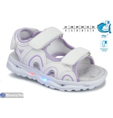 Дитячі босоніжки на літо (8 пар р.27-32) білий  "Normashoes"