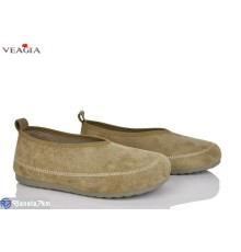 Мокасіни жіночі на весну/осінь (8 пар р.36-40) коричневий  "Veagia-ADA"