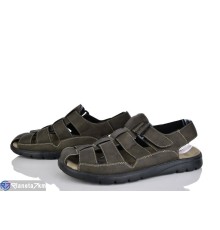 Сандалі чоловічі на літо (10 пар р.39-47) коричневий  "YAMMI SHOES"