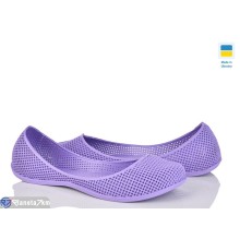 Балетки жіночі на літо (6 пар р.36-41) фіолетовий  "Activ"