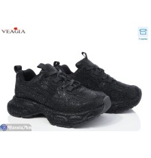 Кросівки жіночі на весну/осінь (6 пар р.36-40) чорний  "Veagia-ADA"