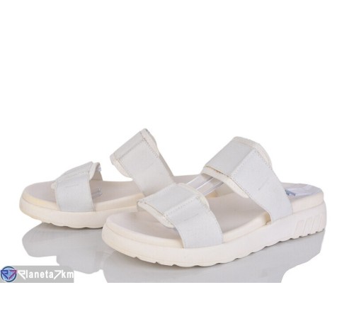 Шлепки жіночі на літо (8 пар р.39-43) білий "YAMMI SHOES" Шлепки жіночі на літо (8 пар р.39-43) білий "YAMMI SHOES"