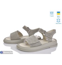 Босоніжки жіночі на літо (6 пар р.36-40) коричневий  "Linda"