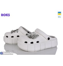 Кроки жіночі на літо (6 пар р.36-40) білий  "Roks"