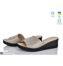 Шлепки жіночі на літо (6 пар р.36-40) бежевий  "Linda"