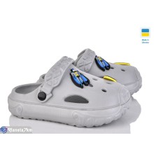 Кроки дитячі на літо (6 пар р.24-35) сірий  "LEO"