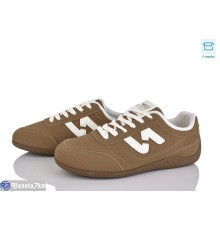 Кросівки жіночі на весну/осінь (8 пар р.36-41) коричневий  "LAVLI"
