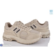 Кросівки жіночі на весну/осінь (8 пар р.36-41) коричневий  "LAIFA"