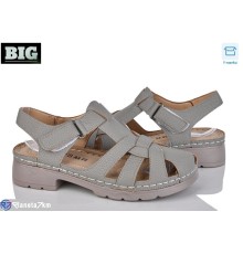 Босоніжки жіночі на літо (8 пар р.36-41) сірий  "BIG"