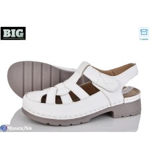 Босоніжки жіночі на літо (8 пар р.36-41) білий  "BIG"