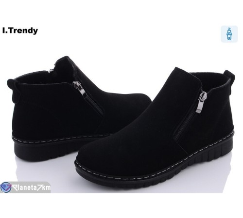 Черевики жіночі на весну/осінь (8 пар р.36-41) чорний "Trendy" Черевики жіночі на весну/осінь (8 пар р.36-41) чорний "Trendy"