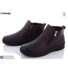 Черевики жіночі на весну/осінь (8 пар р.36-41) фіолетовий  "Trendy"