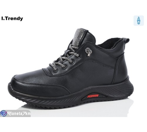 Черевики жіночі на весну/осінь (8 пар р.36-41) чорний "Trendy" Черевики жіночі на весну/осінь (8 пар р.36-41) чорний "Trendy"