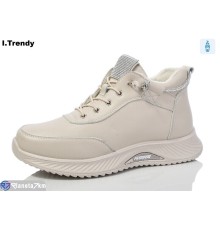 Черевики жіночі на весну/осінь (8 пар р.36-41) бежевий  "Trendy"