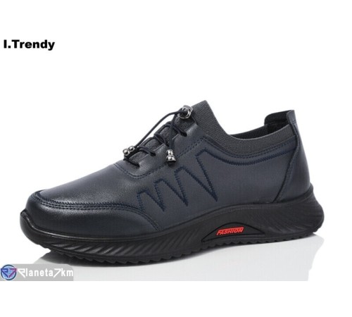 Кросівки жіночі на весну/осінь (8 пар р.36-41) синій  "Trendy"