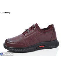 Кросівки жіночі на весну/осінь (8 пар р.36-41) бордовий  "Trendy"