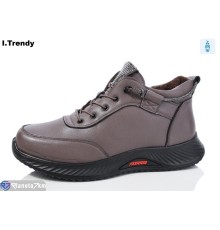 Черевики жіночі на весну/осінь (8 пар р.36-41) коричневий  "Trendy"