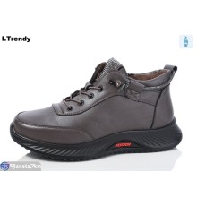 Черевики жіночі на весну/осінь (8 пар р.36-41) коричневий  "Trendy"