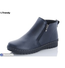 Черевики жіночі на весну/осінь (8 пар р.36-41) синій  "Trendy"
