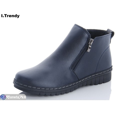 Черевики жіночі на весну/осінь (8 пар р.36-41) синій "Trendy" Черевики жіночі на весну/осінь (8 пар р.36-41) синій "Trendy"