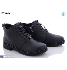 Черевики жіночі на весну/осінь (8 пар р.36-41) синій  "Trendy"