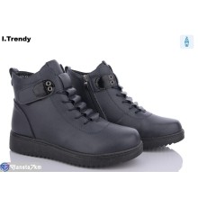 Черевики жіночі на весну/осінь (8 пар р.36-41) синій  "Trendy"