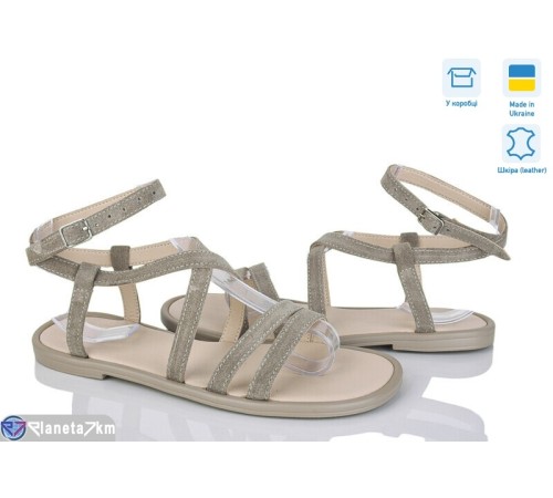 Босоніжки жіночі на літо (6 пар р.36-40) коричневий "Linda" Босоніжки жіночі на літо (6 пар р.36-40) коричневий "Linda"