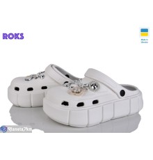 Кроки жіночі на літо (6 пар р.36-40) білий  "Roks"