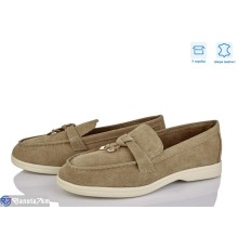 Туфлі жіночі на весну/осінь (8 пар р.36-41) camel  "LAVLI"