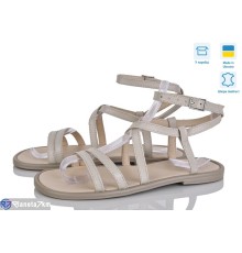 Босоніжки жіночі на літо (6 пар р.36-40) бежевий  "Linda"