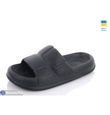 Шлепки жіночі на літо (8 пар р.36-40) чорний  "Korka"