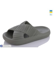 Шлепки жіночі на літо (8 пар р.36-41) хакі  "Korka"
