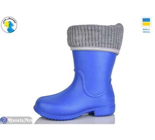 Дитячі чоботи з піни на весну/осінь (8 пар р.22-28) синій  "Jose Amorales"