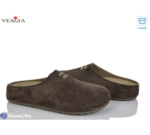 Жіночі сабо на весну/осінь (8 пар р.36-40) коричневий  "Veagia-ADA"