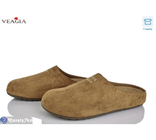Жіночі сабо на весну/осінь (8 пар р.36-40) camel  "Veagia-ADA"