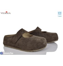 Жіночі сабо на весну/осінь (8 пар р.36-40) коричневий  "Veagia-ADA"