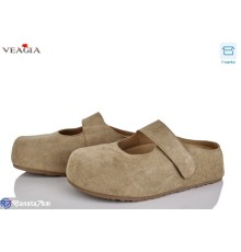 Жіночі сабо на весну/осінь (8 пар р.36-40) коричневий  "Veagia-ADA"
