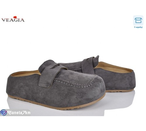 Жіночі сабо на весну/осінь (8 пар р.36-40) сірий  "Veagia-ADA"