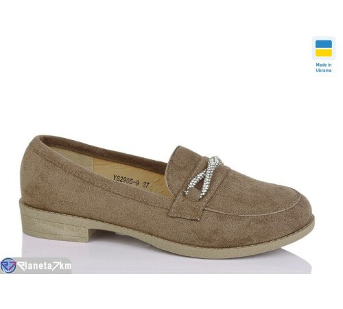 Туфлі жіночі на весну/осінь (8 пар р.36-41) коричневий  "Winter"