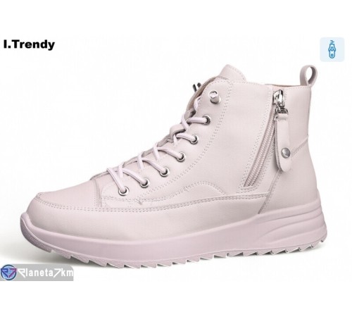 Черевики жіночі на весну/осінь (8 пар р.36-41) бежевий  "Trendy"