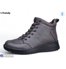 Черевики жіночі на весну/осінь (8 пар р.36-41) коричневий  "Trendy"