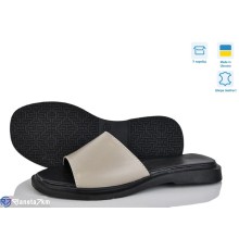Шлепки жіночі на літо (6 пар р.36-40) коричневий  "Linda"