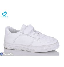 Дитячі кросівки на весну/осінь (8 пар р.31-37) білий  "Comfort-baby"