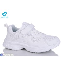 Дитячі кросівки на весну/осінь (7 пар р.36-40) білий  "Comfort-baby"