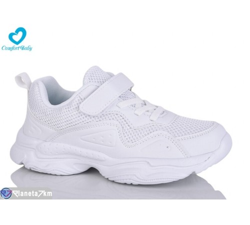 Дитячі кросівки на весну/осінь (7 пар р.36-40) білий "Comfort-baby" Дитячі кросівки на весну/осінь (7 пар р.36-40) білий "Comfort-baby"